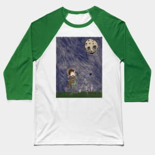 Space boy Baseball T-Shirt